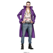 Op deze afbeelding zie je een Kostuums, van het merk Guirca. Knotsgekke Doorgedraaide Bad Guy Man Kostuum
