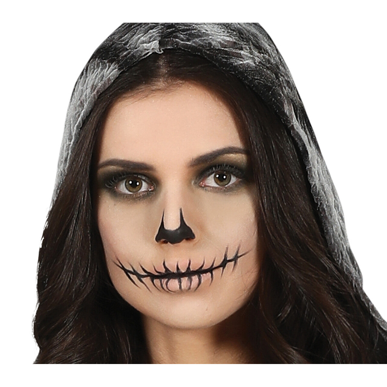 Op deze afbeelding zie je een Kostuums, van het merk Guirca. Jagen Op Vers Bloed Spook Vrouw Kostuum