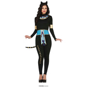 Op deze afbeelding zie je een Kostuums, van het merk Guirca. Sierlijke Egyptische Kat Toetan Kat Mon Vrouw Kostuum