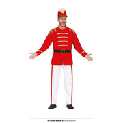 Op deze afbeelding zie je een Kostuums, van het merk Guirca. Frontman Van De Fanfare Kostuum