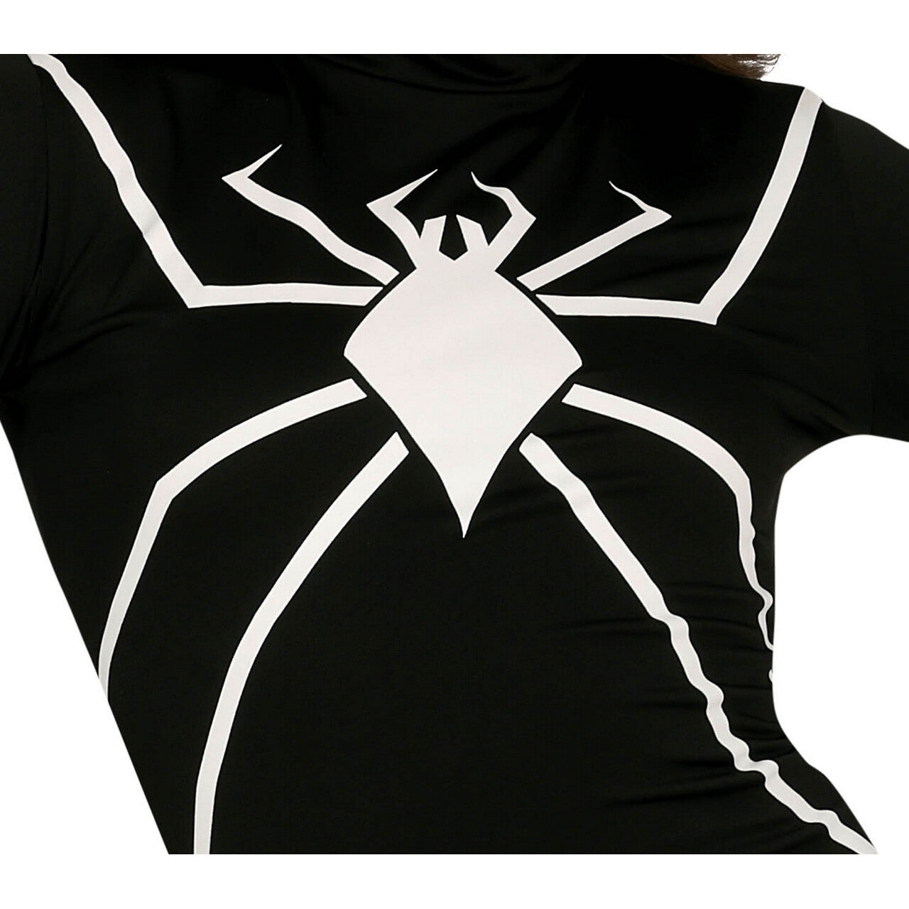 Op deze afbeelding zie je een Kostuums, van het merk Guirca. Heldin Dark Spiderlady Vrouw Kostuum