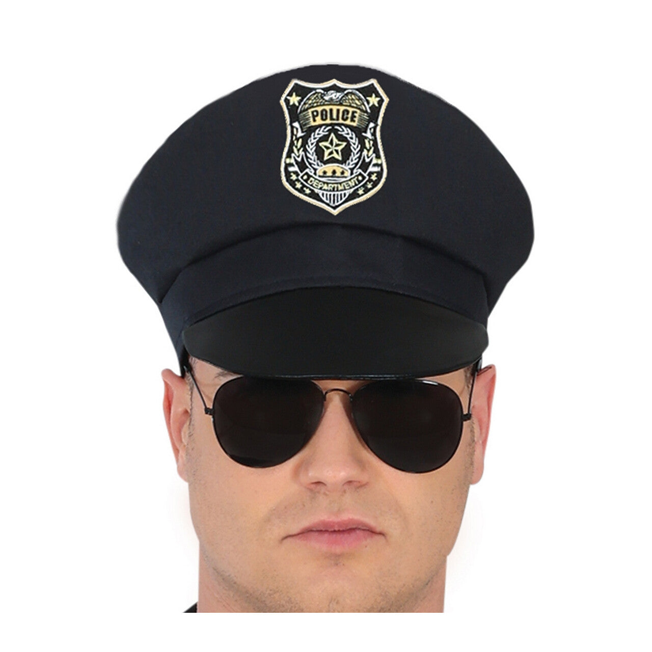Op deze afbeelding zie je een Kostuums, van het merk Guirca. Stoere Politieman Mark Justice Kostuum