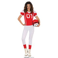 Stoere Rugby Speelster Ruby Roughball Vrouw Kostuum