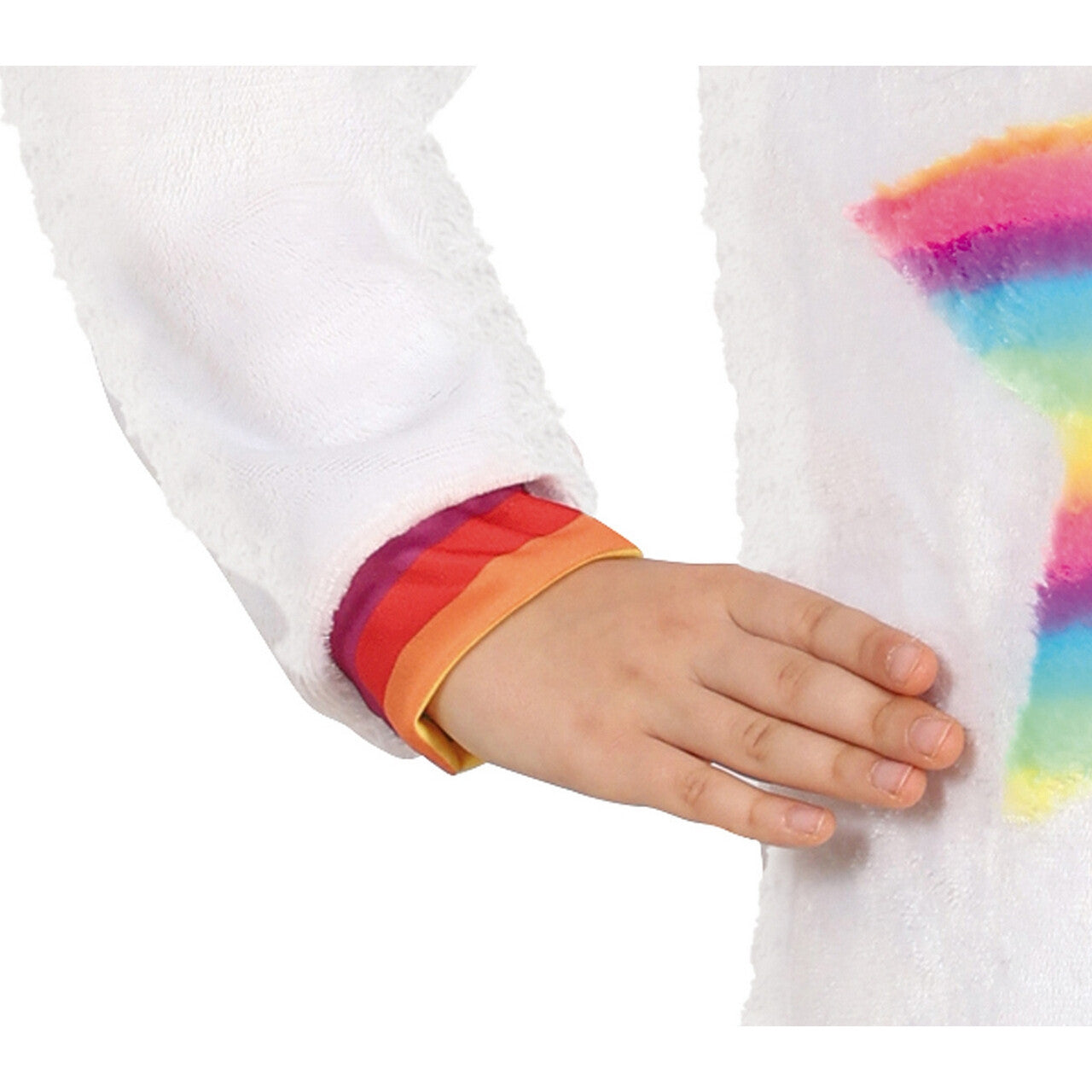 Op deze afbeelding zie je een Kostuums, van het merk Guirca. Rainbow Star Eenhoorn Kind Kostuum