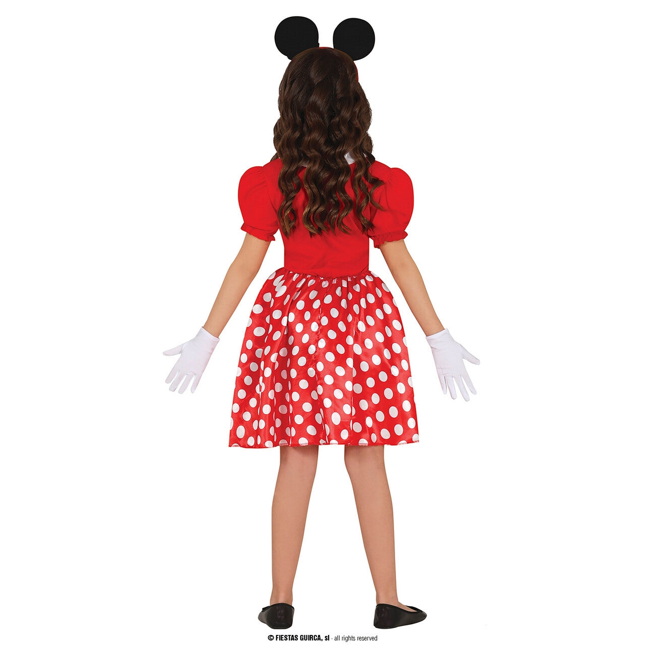 Op deze afbeelding zie je een Kostuums, van het merk Guirca. Minnie De Vriendin Van Mickey Mouse Meisje Kostuum