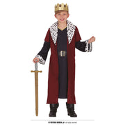 Op deze afbeelding zie je een Kostuums, van het merk Guirca. Koning Art Tuur De Eerste Jongen Kostuum