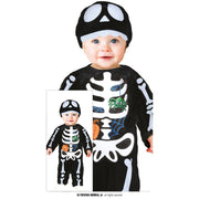 Op deze afbeelding zie je een Kostuums, van het merk Guirca. Geraamte Met Halloween Vriendjes Kind Kostuum