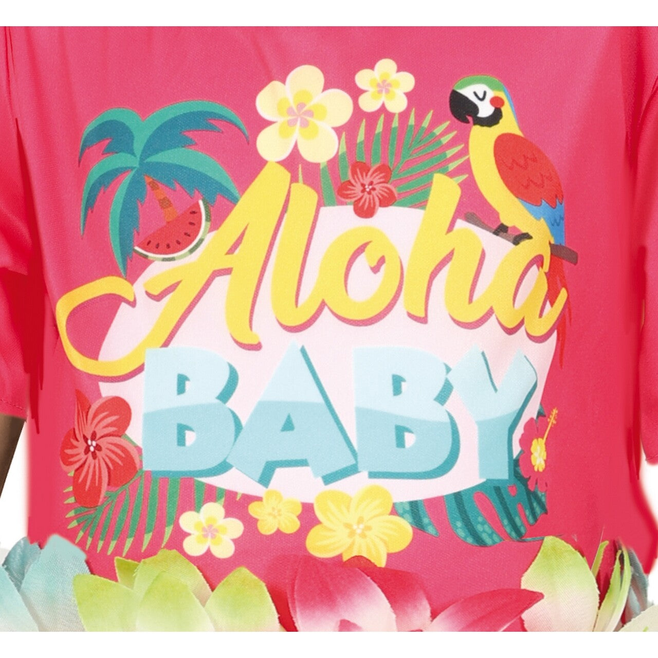 Op deze afbeelding zie je een Kostuums, van het merk Guirca. Aloha Tropische Hawaii Baby Meisje Kostuum