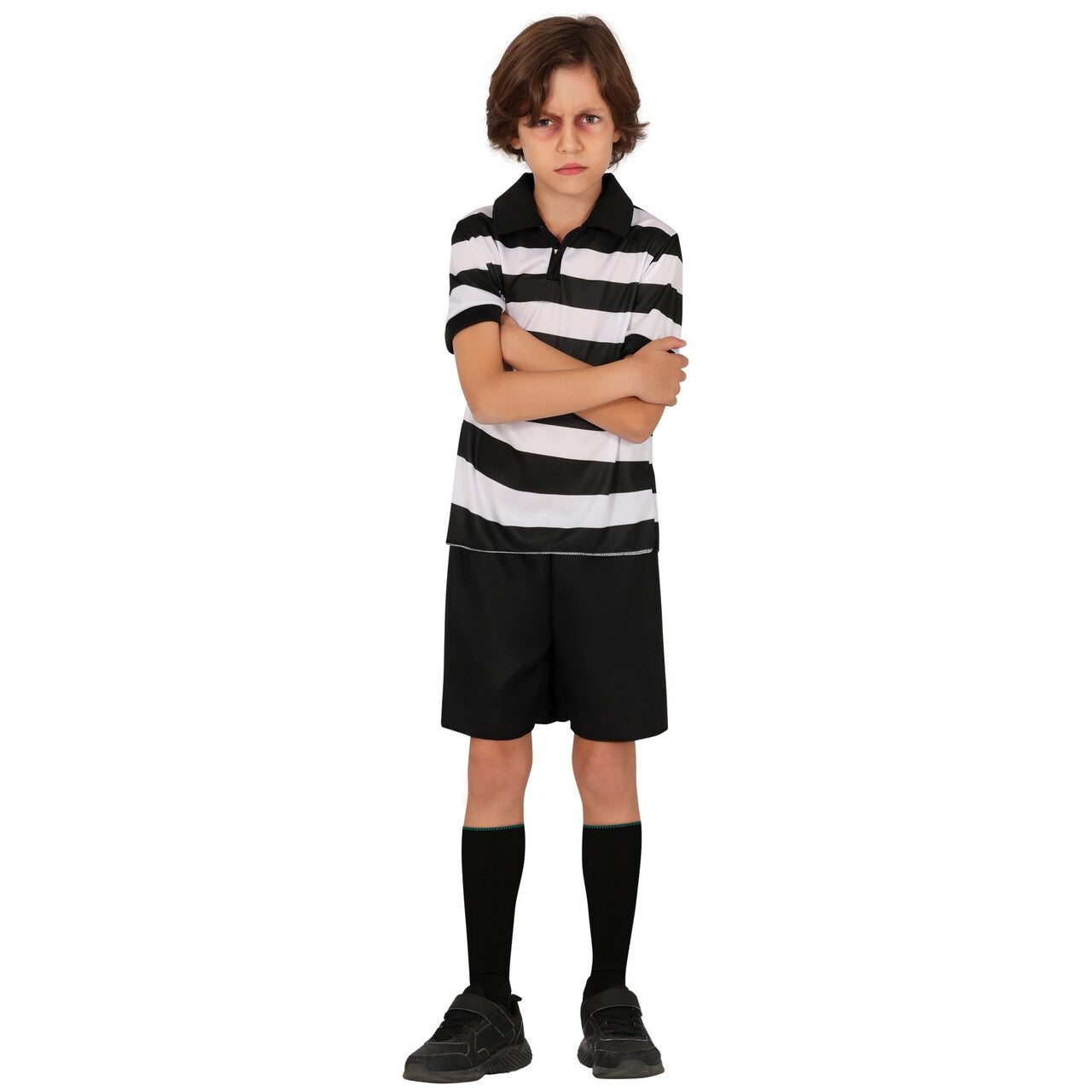 Op deze afbeelding zie je een Kostuums, van het merk Guirca. Vervelend Broertje Pugsley Addams Jongen Kostuum