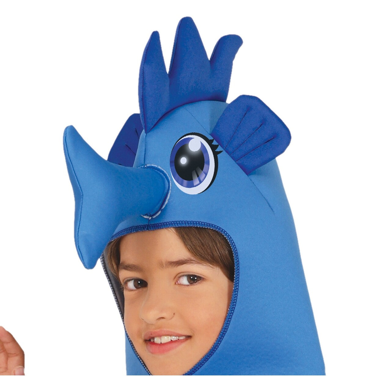 Op deze afbeelding zie je een Kostuums, van het merk Guirca. Blauw Zeepaardje Bluehorse Kind Kostuum