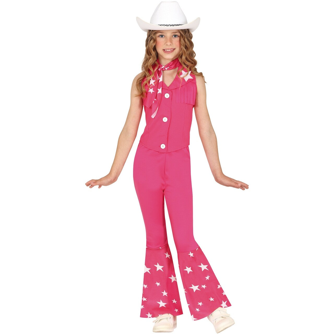 Op deze afbeelding zie je een Kostuums, van het merk Guirca. Country Star Taylor Pink Meisje Kostuum