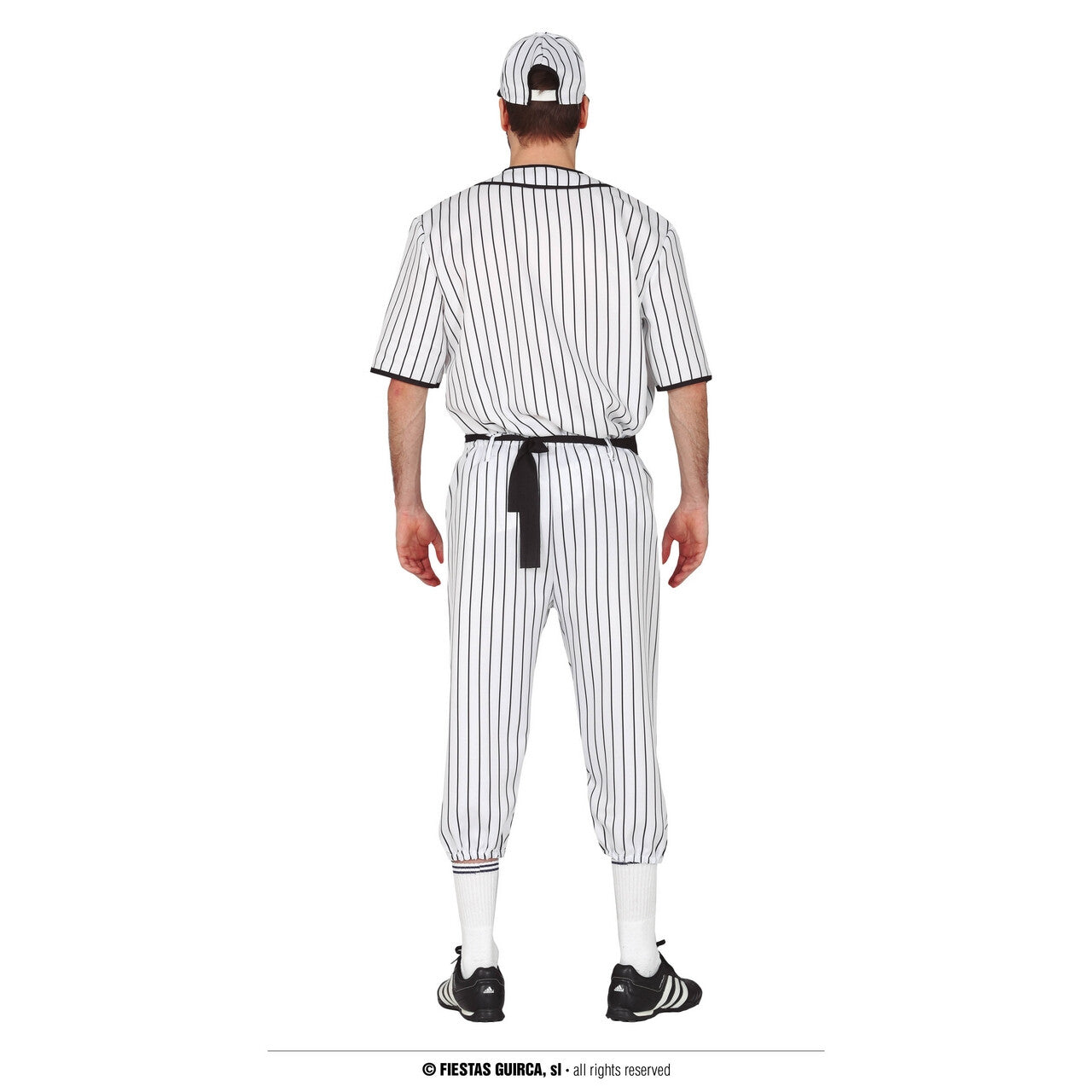 Op deze afbeelding zie je een Kostuums, van het merk Guirca. Honkbal Speler Team B Man Kostuum