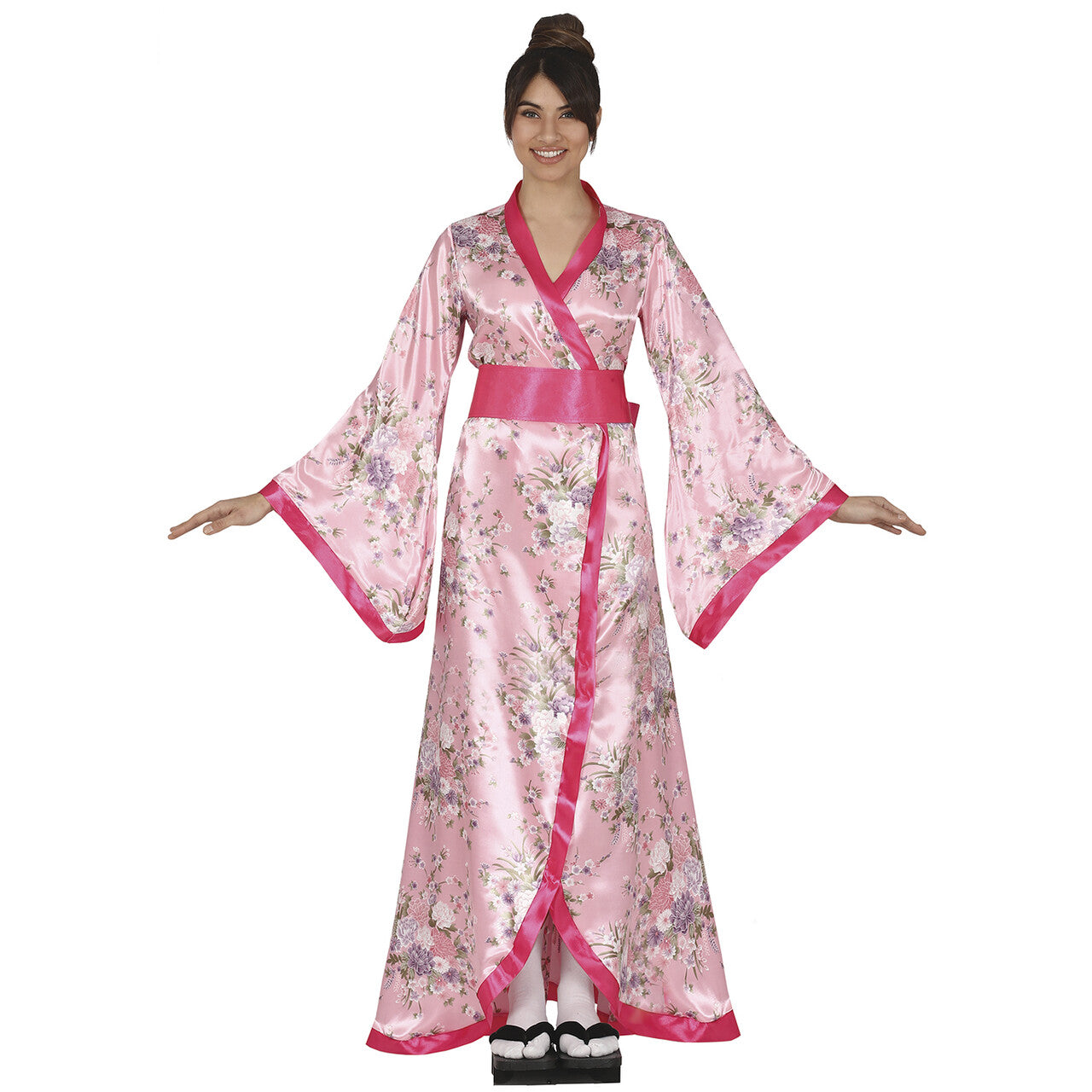 Op deze afbeelding zie je een Kostuums, van het merk Guirca. Oriental Flower Sun Lee Vrouw Kostuum