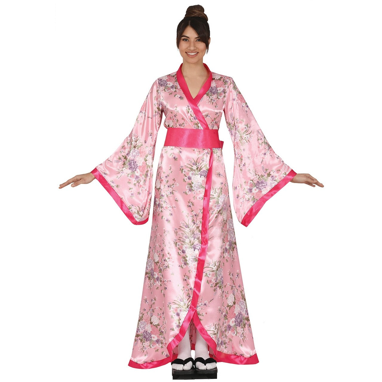 Op deze afbeelding zie je een Kostuums, van het merk Guirca. Oriental Flower Sun Lee Vrouw Kostuum