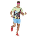 Fitness Coach Super 80s Ferry Fit Man Kostuum