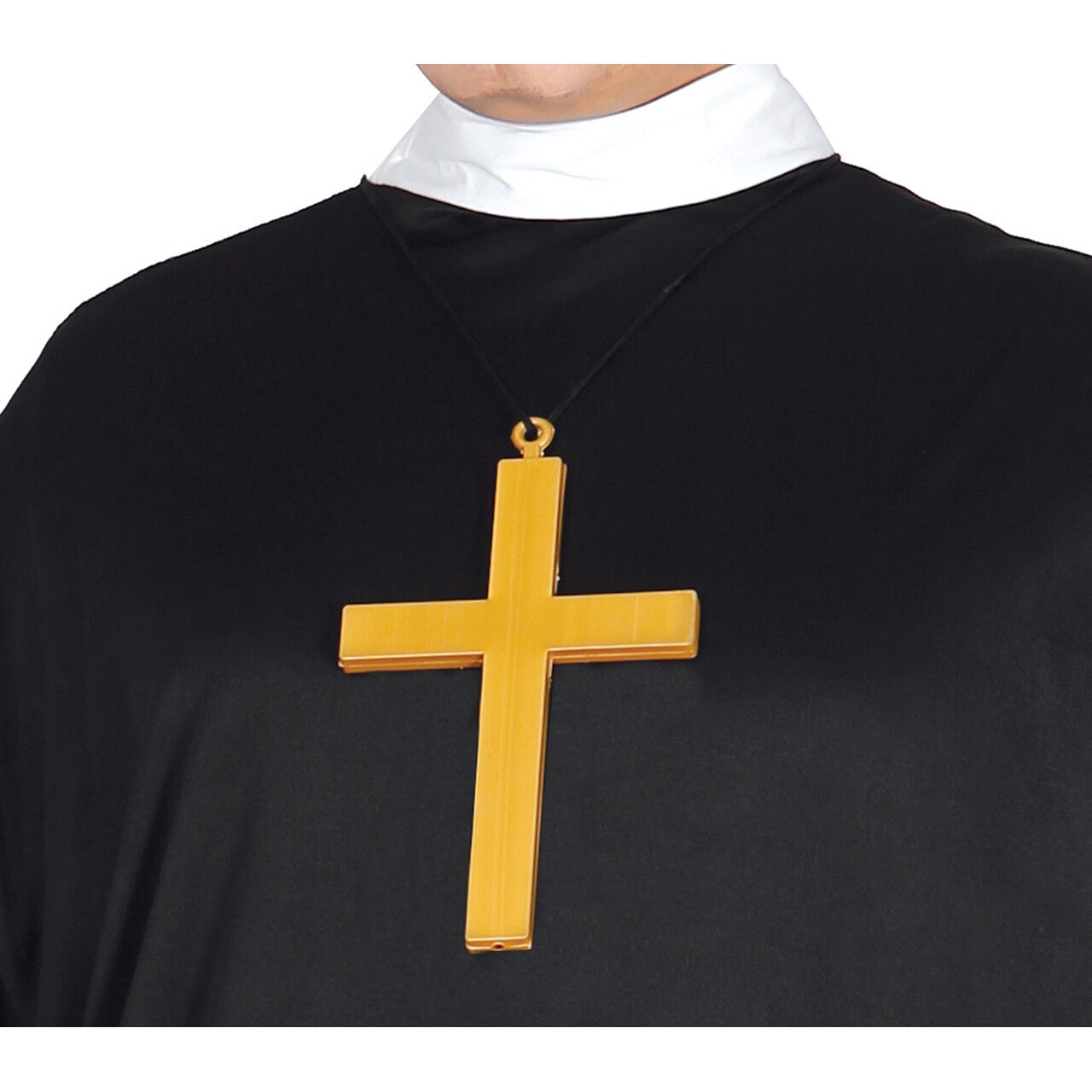 Op deze afbeelding zie je een Kostuums, van het merk Guirca. Priester Preker Van De Waarheid Man Kostuum