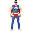 Superheld Bier Hier Man Kostuum