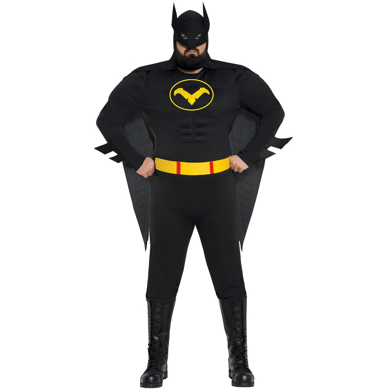 Op deze afbeelding zie je een Kostuums, van het merk Guirca. Superheld Van De Nacht Man Kostuum