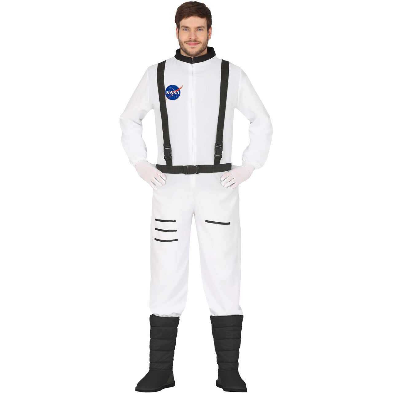 Op deze afbeelding zie je een Kostuums, van het merk Guirca. Heelal Verkenner Astronaut Arnold Man Kostuum