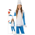 Smurfknappe Smurfin Meisje Kostuum