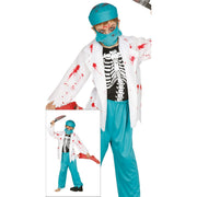Op deze afbeelding zie je een Kostuums, van het merk Guirca. Zombie Dokter Lustbloed Kind Kostuum