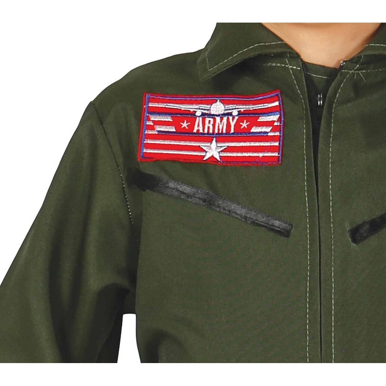 Op deze afbeelding zie je een Kostuums, van het merk Guirca. Piloot Air Force 100 Jongen Kostuum