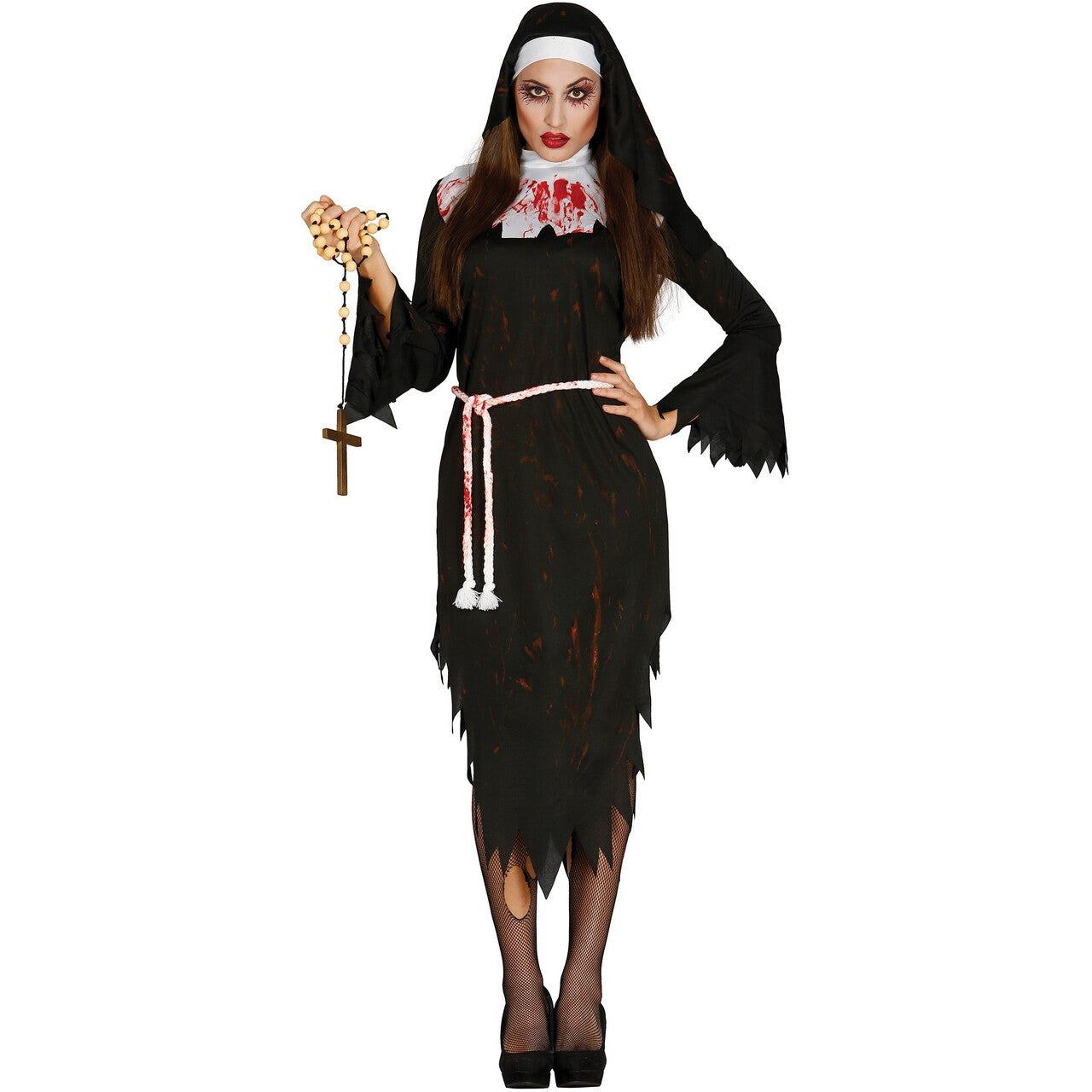 Op deze afbeelding zie je een Kostuums, van het merk Guirca. Verslonden Zombie Non Vrouw Kostuum