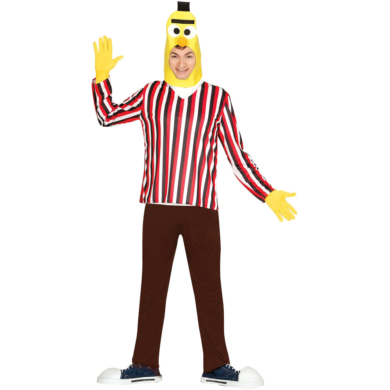 Op deze afbeelding zie je een Kostuums, van het merk Guirca. Gert Van Bernie Man Kostuum