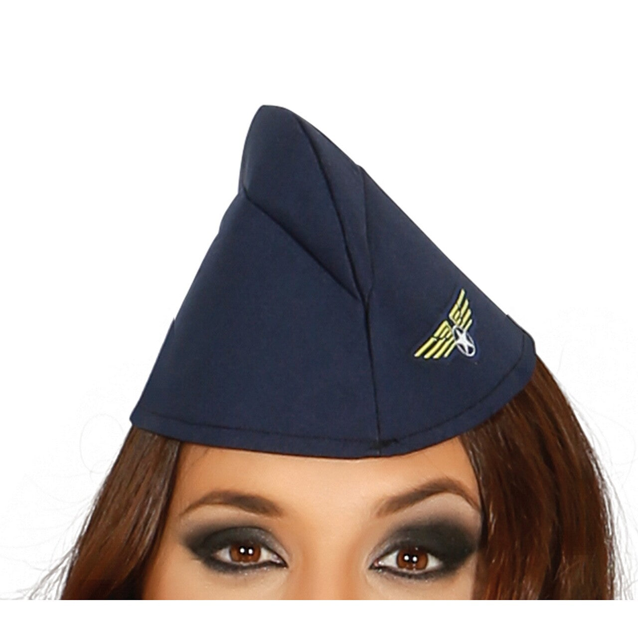 Op deze afbeelding zie je een Kostuums, van het merk Guirca. Stewardess At Your Service Vrouw Kostuum