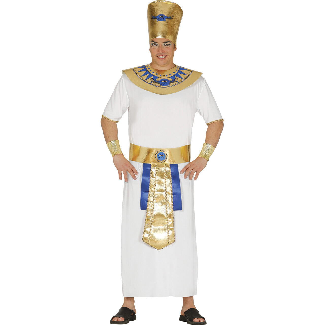 Op deze afbeelding zie je een Kostuums, van het merk Guirca. Grote Heerser Van Egypte Man Kostuum