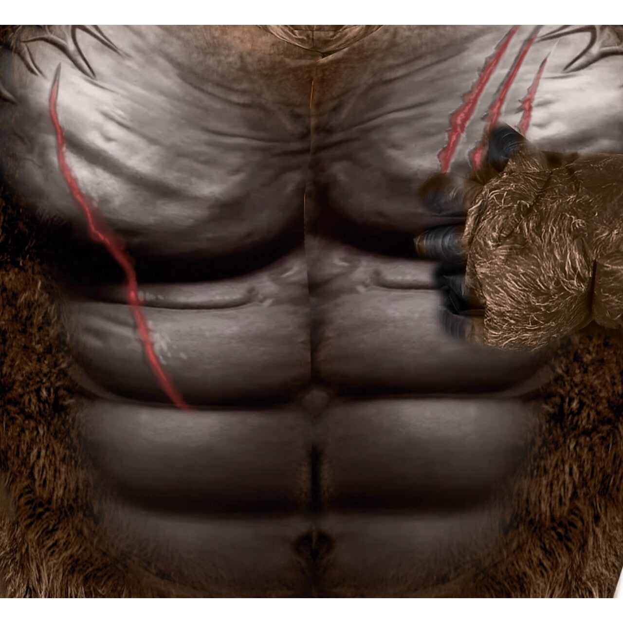 Op deze afbeelding zie je een Kostuums, van het merk Guirca. Kong The King Of Apes Kostuum