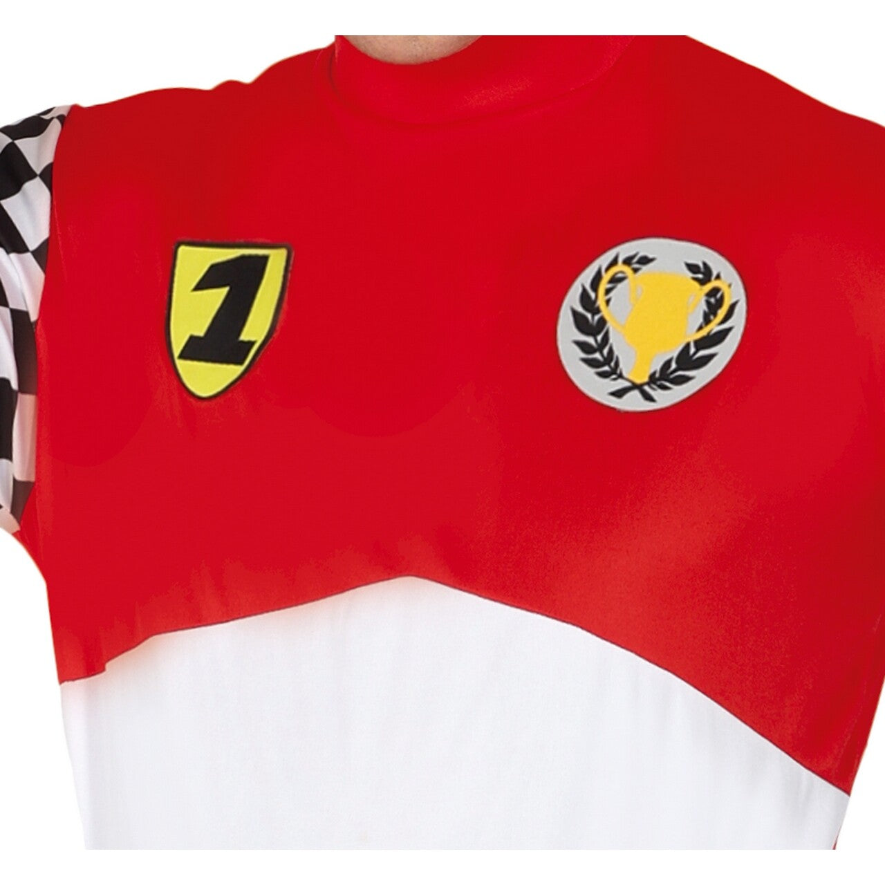 Op deze afbeelding zie je een Kostuums, van het merk Guirca. Formule 1 Kampioen Fer Ari Man Kostuum