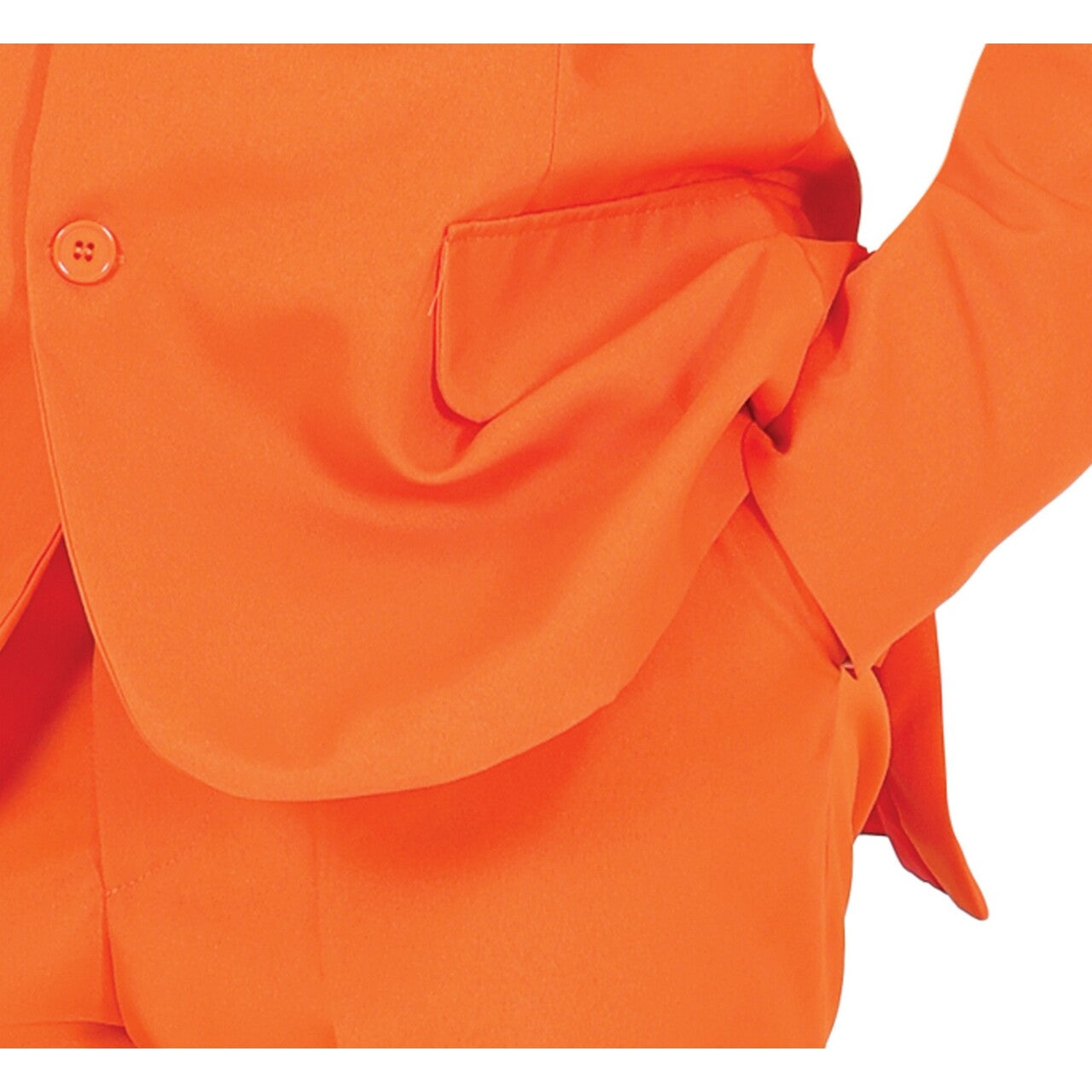 Op deze afbeelding zie je een Kostuums, van het merk Guirca. Orange Suit, Adult Man Kostuum