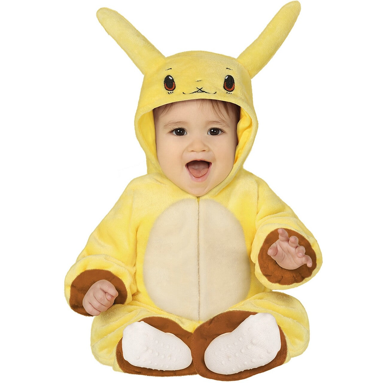 Op deze afbeelding zie je een Kostuums, van het merk Guirca. Electrische Pika Pika Kind Kostuum