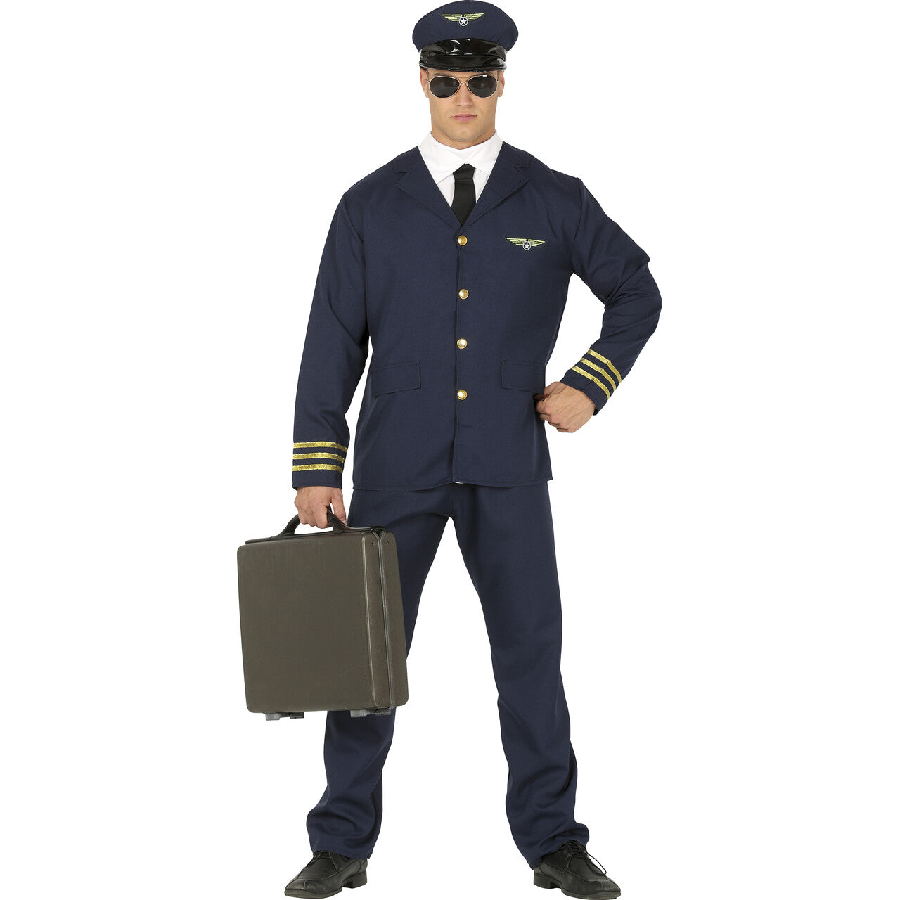 Op deze afbeelding zie je een Kostuums, van het merk Guirca. Zeer Gewaardeerde Hoogvlieger Man Kostuum