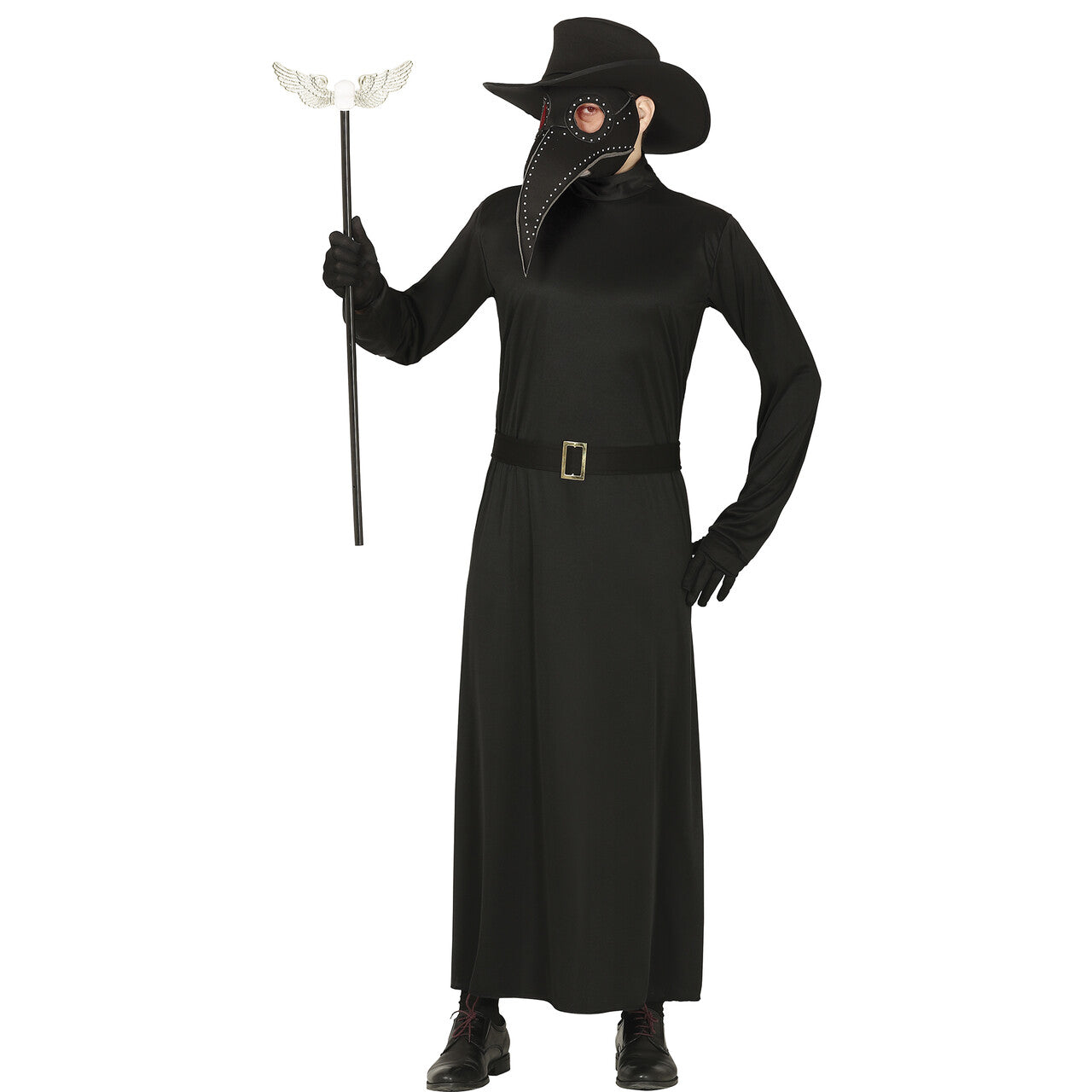 Op deze afbeelding zie je een Kostuums, van het merk Guirca. Dokter Van Der Pest Man Kostuum