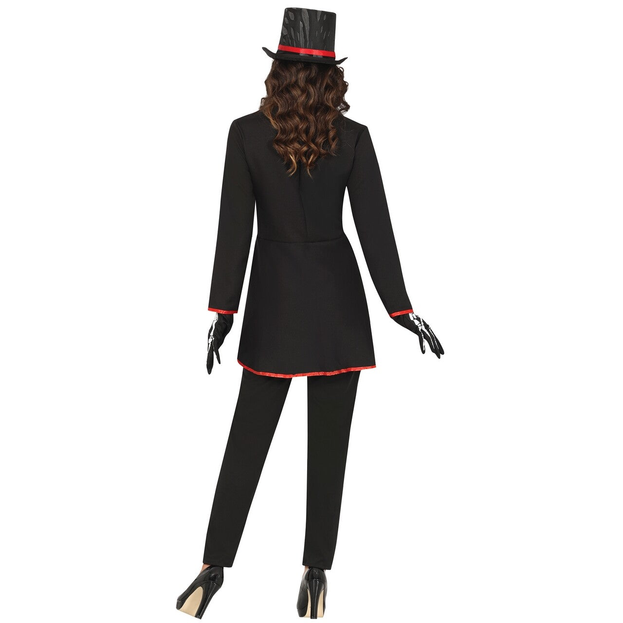 Op deze afbeelding zie je een Kostuums, van het merk Guirca. Elegante Skeleton Bones Vrouw Kostuum
