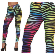 Op deze afbeelding zie je een Kostuums, van het merk Guirca. Gekleurde Tijger Legging Vrouw