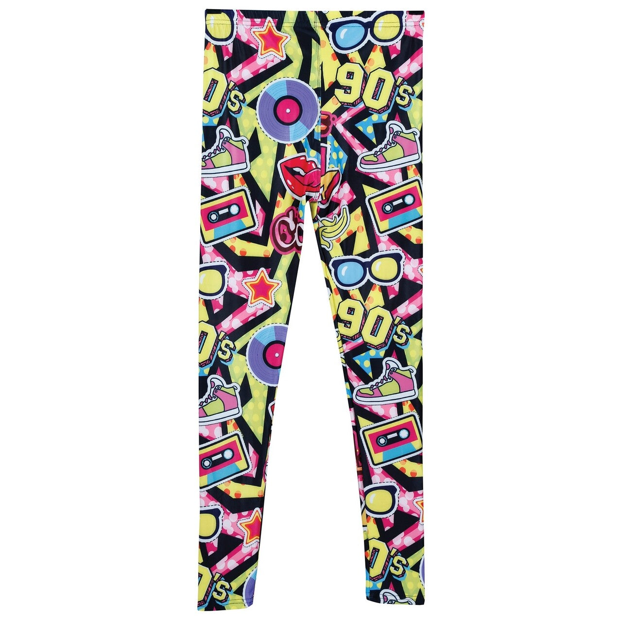 Op deze afbeelding zie je een Kostuums, van het merk Guirca. So 90s Legging Oldskool Vrouw