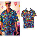 Funky Shrooms Shirt Man Kostuum