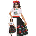 Dia De Los Muertos Skull Jurk Meisje
