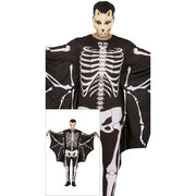 Op deze afbeelding zie je een Kostuums, van het merk Guirca. Dead Bat Skelet Man Kostuum