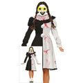 Terrifier Clown Dame Vrouw Kostuum