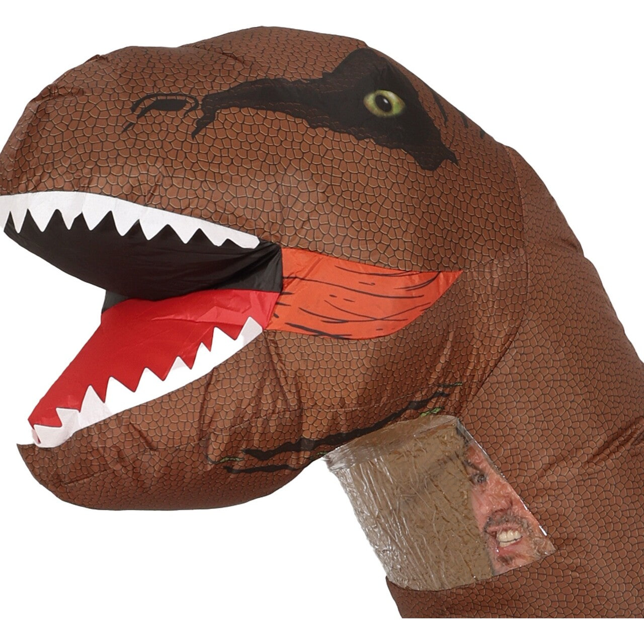 Op deze afbeelding zie je een Kostuums, van het merk Guirca. Grote Vleesetende Dinosaurus Kostuum