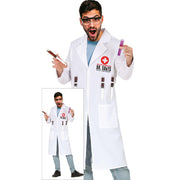 Op deze afbeelding zie je een Kostuums, van het merk Guirca. Dokter Shots Jas Met Spuit Man