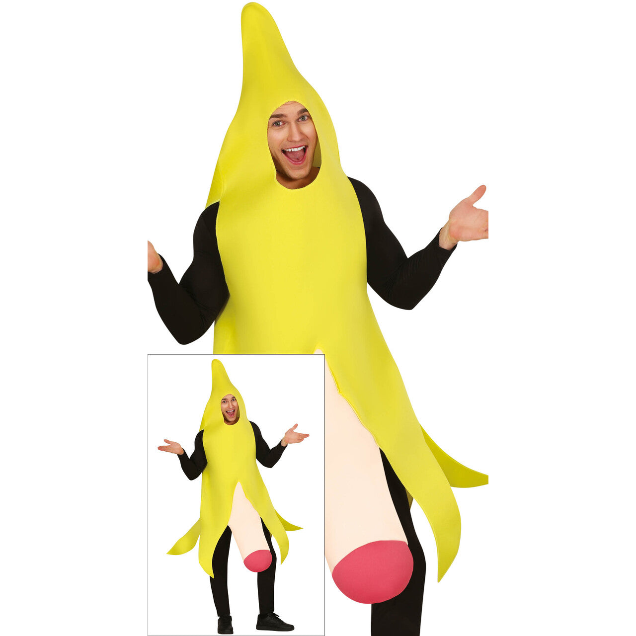 Op deze afbeelding zie je een Kostuums, van het merk Guirca. Bananaconda Man