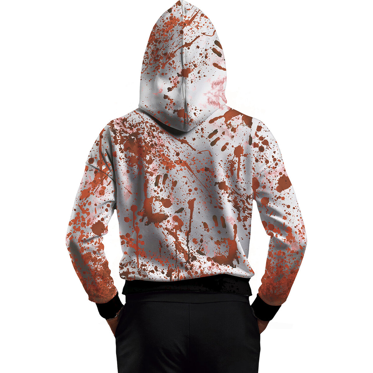 Op deze afbeelding zie je een Kostuums, van het merk Guirca. Hoodie Bloody Killer Unisex