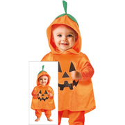 Op deze afbeelding zie je een Kostuums, van het merk Guirca. Ter Schattig Pompoentje Poncho Kind Kostuum