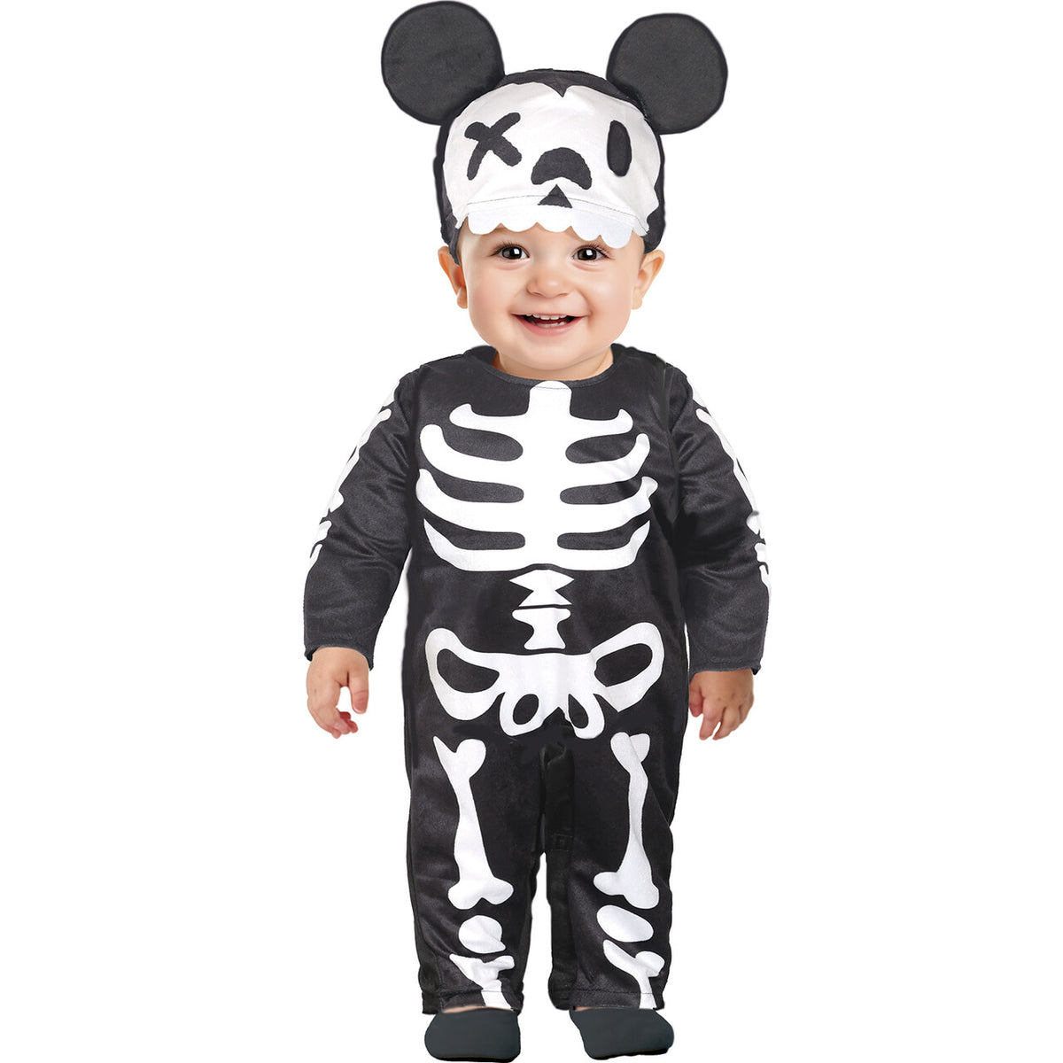 Op deze afbeelding zie je een Kostuums, van het merk Guirca. Skelet Muis Halloween Kind Kostuum