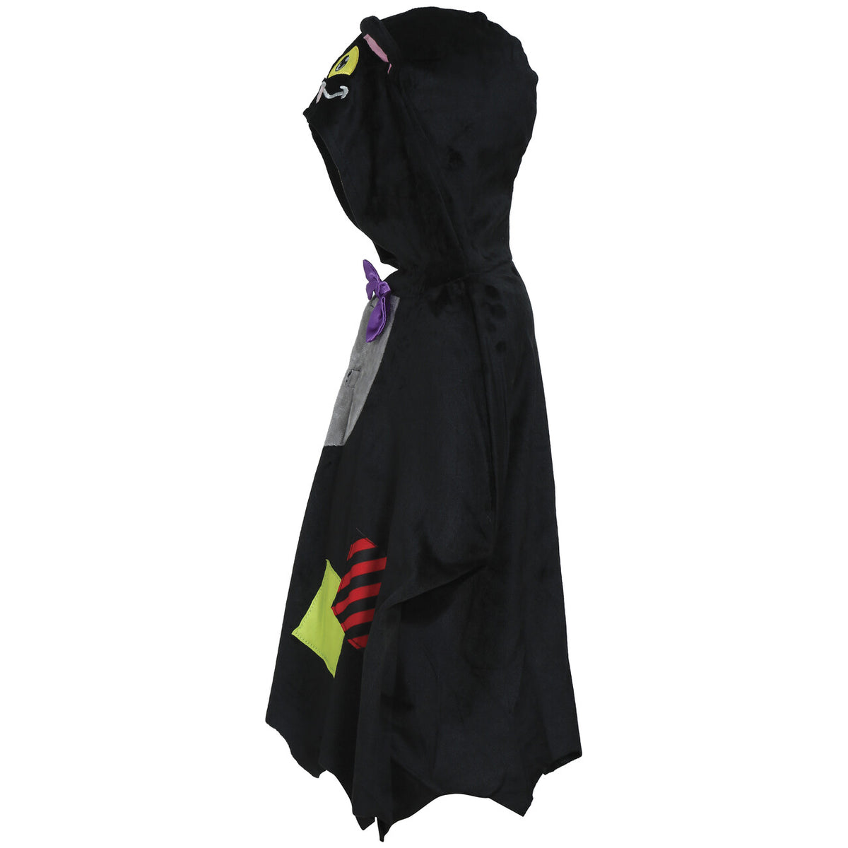 Op deze afbeelding zie je een Kostuums, van het merk Guirca. Ondeugend Vleermuisje Poncho Kind Kostuum